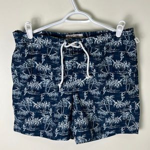 An Original Penguin Tropical Prints Swim Trunks Size 33